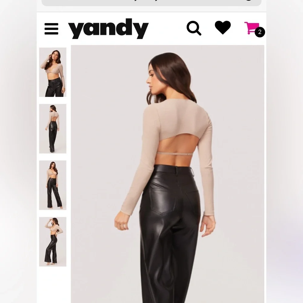 Yandy outerwear | taupe, medium​
